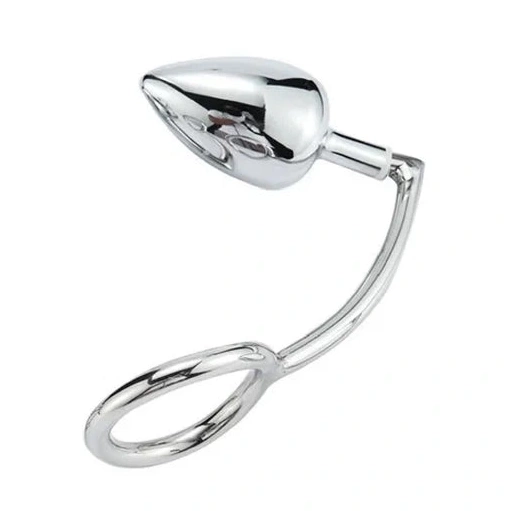 Hook Ring Stainless Cock 4663 Set DiscreetChoice with Anal Steel 0404